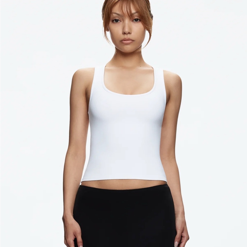 Tank air system tank in milk white